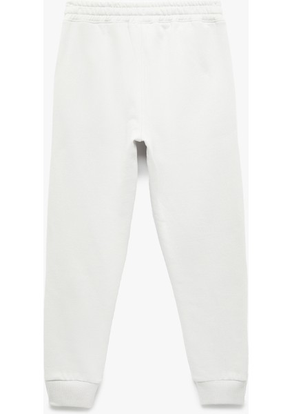 Pamuklu Beli Bağcıklı Şardonlu Jogger Eşofman Altı fiyatları