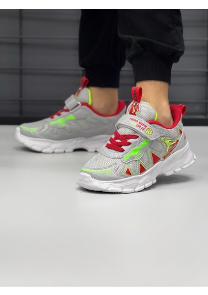 Unisex Bantlı Faylon Taban Çocuk Spor Ayakkabı-Buz fiyatları