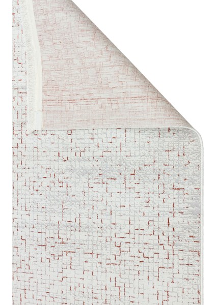 Axim Kiremit Düz Etnik Modern Desenli Akrilik Hav Vermeyen Leke Tutmayan Kolay Temizlenen Yumuşak Makine Salon Yolluk Mutfak Halı fiyatları