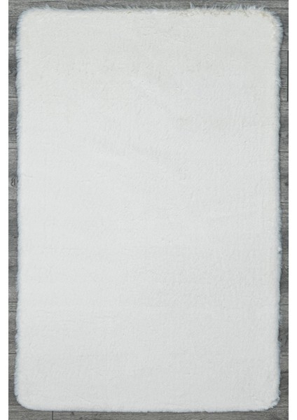 Traci Düz Krem Polyester Dikdörtgen Modern Desenli Akrilik Hav Vermeyen Leke Tutmayan Kolay Temizlenen Yumuşak Makine Salon Yolluk Mutfak Halı