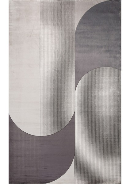 Meemu Atoll Modern Vizon Viskon Dikdörtgen Modern Desenli Akrilik Hav Vermeyen Leke Tutmayan Kolay Temizlenen Yumuşak Makine Salon Yolluk Mutfak Halı