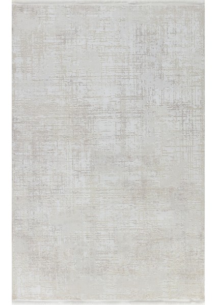 Venkata Krem Modern Etnik Desenli Hav Vermeyen Leke Tutmayan Kolay Temizlenen Yumuşak Makine Salon Yolluk Mutfak Halı