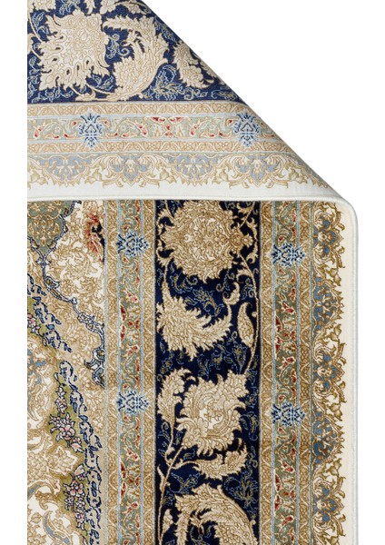 Bachelor Çerçeveli Krem Viskon Dikdörtgen Modern Desenli Akrilik Hav Vermeyen Leke Tutmayan Kolay Temizlenen Yumuşak Makine Salon Yolluk Mutfak Halı fiyatları