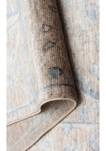 Modern Vizon Modern Desenli Akrilik Hav Vermeyen Leke Tutmayan Kolay Temizlenen Yumuşak El Dokuma Salon Yolluk Halı