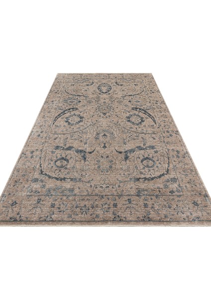 Modern Vizon Modern Desenli Akrilik Hav Vermeyen Leke Tutmayan Kolay Temizlenen Yumuşak El Dokuma Salon Yolluk Halı