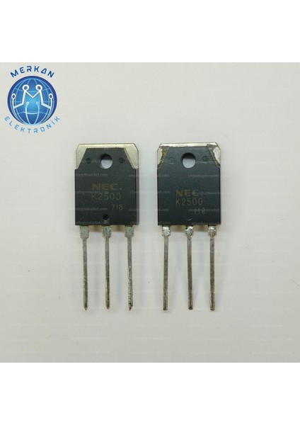 2SK2500 (TO-247-ZİP-3) Orijinal Oto Beyin Tamir Entegreleri Merkan Elektronik