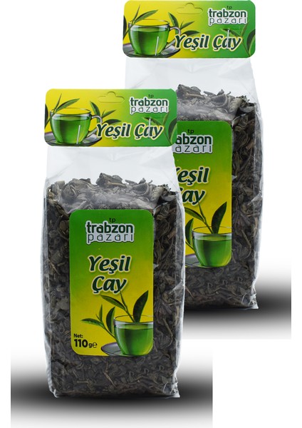 Doğal Yeşil Çay 2 x 110 gr