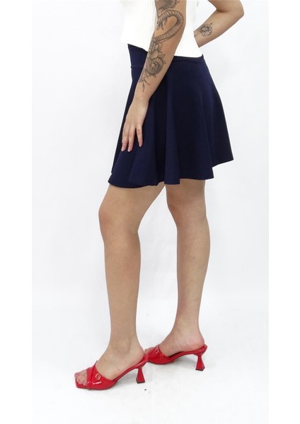 Kadın Yüksek Bel Şortlu Etek fiyatları