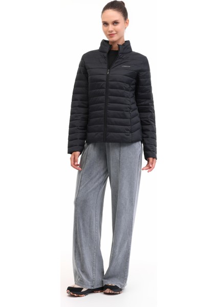 Wb Padded 1SN28 5pr Siyah Kadın Mont modelleri