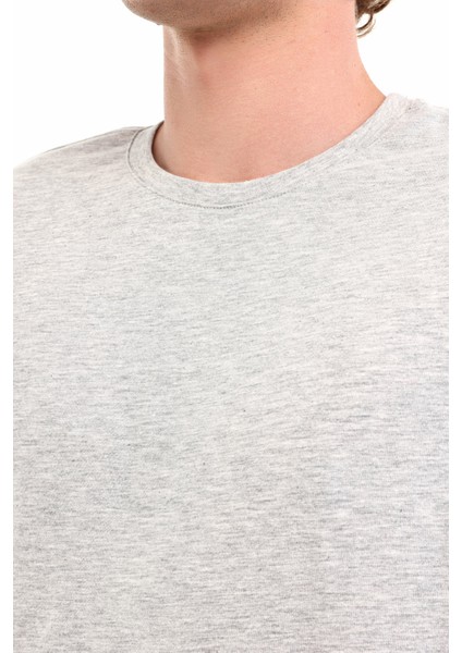 MB Pam C 11SN220 5pr Grı Melanj Erkek Kısa Kol T-Shirt fırsatları