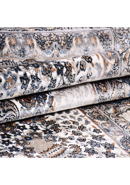 Klasik Kahverengi Viskon Dikdörtgen Modern Desenli Akrilik Hav Vermeyen Leke Tutmayan Kolay Temizlenen Yumuşak Makine Salon Yolluk Mutfak Halı modelleri