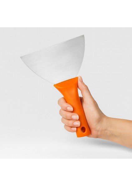Saptak Spatula 180 mm 18 cm Dayanıklı Ergonomik El Aleti Ispatula Sıva Seramik Boya Sıva Harç Kazıma modelleri