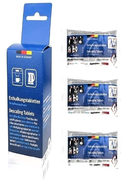 Kahve Makineleri ve Su Isıtıcıları Için Kireç Çözücü 6 Lı Tablet