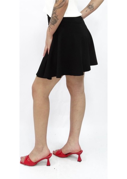 Kadın Yüksek Bel Şortlu Etek fiyatları