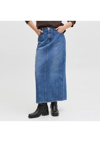 Kadin Yirtmaç Detayli Etek - Cana fiyatları