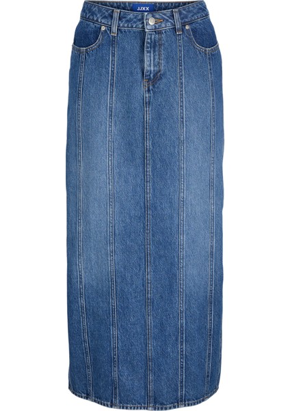 Kadin Yirtmaç Detayli Etek - Cana indirimleri