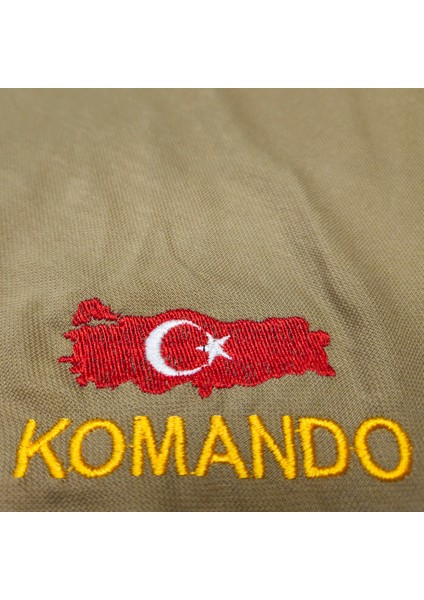 Komando Bandana, Komando Yazılı Bandana Bej Renk modelleri
