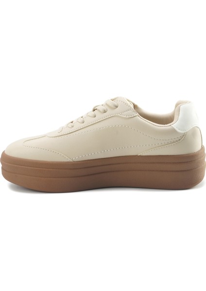 Karen Pu 5pr Bej Kadın Sneaker modelleri