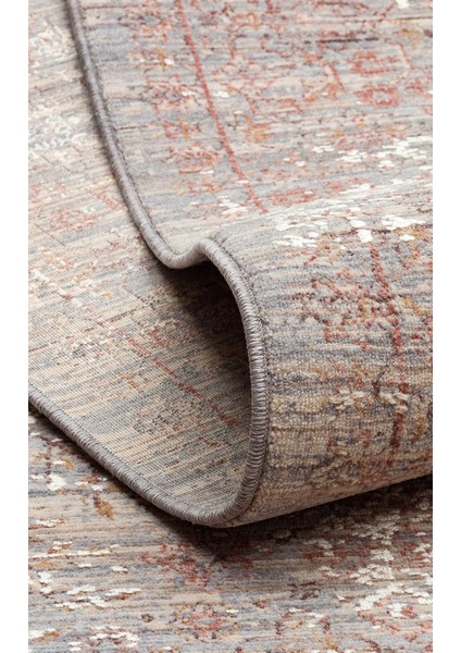 Modern Bej Viskon Dikdörtgen Modern Desenli Akrilik Hav Vermeyen Leke Tutmayan Kolay Temizlenen Yumuşak Makine Salon Yolluk Mutfak Halı