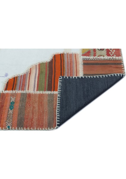 Iskece Bej Patchwork Yün Modern Desenli Yün Hav Toz Vermez Leke Tutmayan Salon Yolluk Mutfak El Dokuma Halı fiyatları