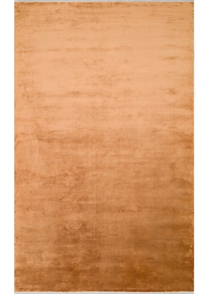 Kirti Modern Turuncu Viskon Dikdörtgen Modern Desenli Akrilik Hav Vermeyen Leke Tutmayan Kolay Temizlenen Yumuşak Makine Salon Yolluk Mutfak Halı