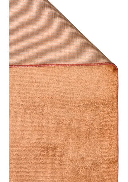 Kirti Modern Turuncu Viskon Dikdörtgen Modern Desenli Akrilik Hav Vermeyen Leke Tutmayan Kolay Temizlenen Yumuşak Makine Salon Yolluk Mutfak Halı fiyatları