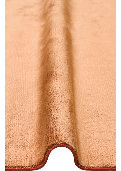 Kirti Modern Turuncu Viskon Dikdörtgen Modern Desenli Akrilik Hav Vermeyen Leke Tutmayan Kolay Temizlenen Yumuşak Makine Salon Yolluk Mutfak Halı modelleri