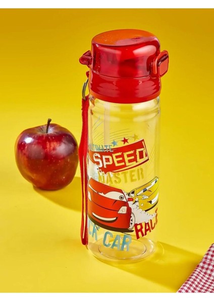 Speed Cars Suluk 500 ml Çocuk Suluk Matara Pipetli Suluk fırsatları