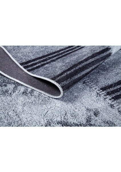 Bialogard Gri Patchwork Etnik Modern Desenli Makinada Yıkanabilir Hav Toz Vermez Leke Tutmayan Kaymaz Taban Dijital Makine Baskı Salon Yolluk Mutfak Halı fırsatları