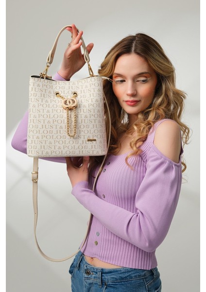 Orijinal Just Polo Günlük Kullanıma Uygun Kadın Omuz Çantası