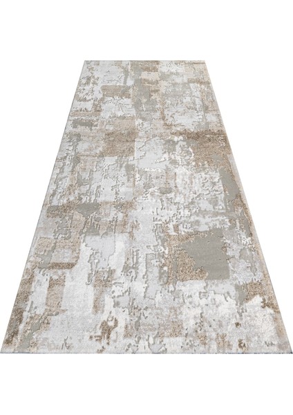 Eildon Modern Gri Akrilik Dikdörtgen Modern Desenli Akrilik Hav Vermeyen Leke Tutmayan Kolay Temizlenen Yumuşak Makine Salon Yolluk Mutfak Halı indirimleri