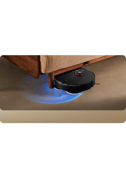 Robot Vacuum S20+ (Siyah) - 6000 Pa Güçlü Emiş, Lazer Navigasyon, Halı Algılama ve 170 Dakika Çalışma Süresi modelleri