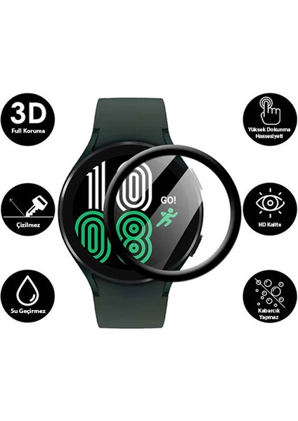 Sm Galaxy Watch 4 40MM 3D Full Kaplama Ekran Koruyucu PET+PMMA-(1903) - BRNTEK8497-7880 fiyatları