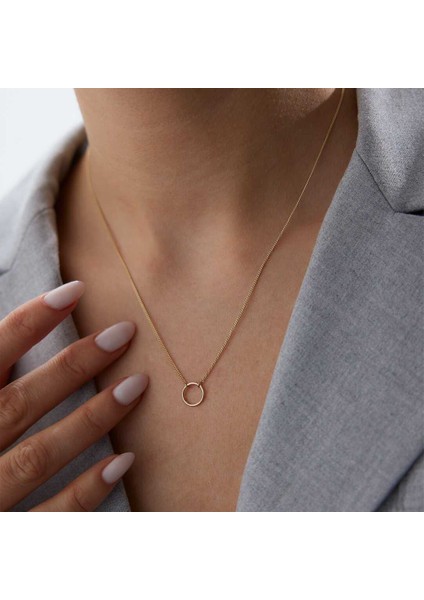 Sade Charm Halkası Kolye fiyatları