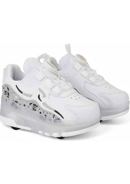 Rocky Beyaz Ortopedik Işıklı Patenli Çocuk Spor Ayakkabı Nils F fiyatları