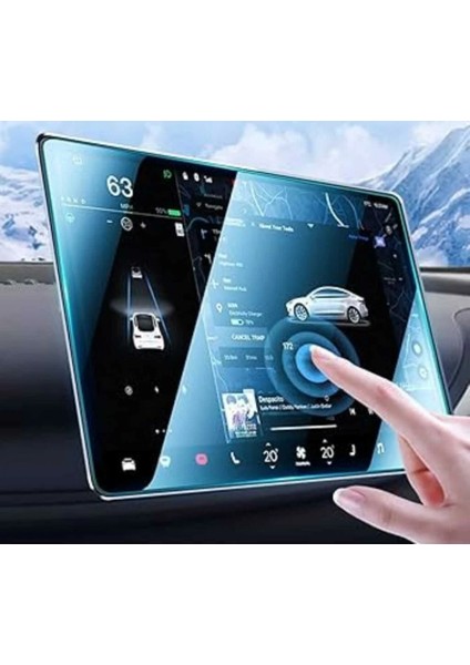 Byd Dolphin 12,8 Inç Navigasyon ve 5 Inç Dijital Gösterge 9h Nano Koruyucu 2’li Set