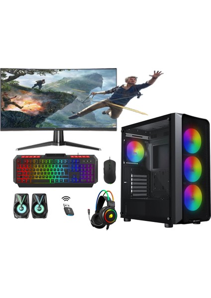 RT2429 I7 12700KF 32GB Ddr4 512GB M2 Nvme 6gb GTX1660TI "32 Oyun Bilgisayarı