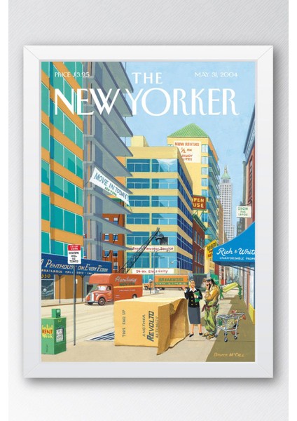 The New Yorker Çerçeveli Tablo May 31 2004