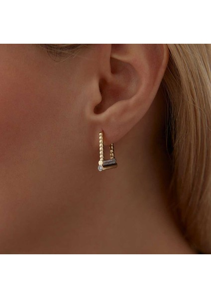 Taşlı Top Ataç Küpe fiyatları