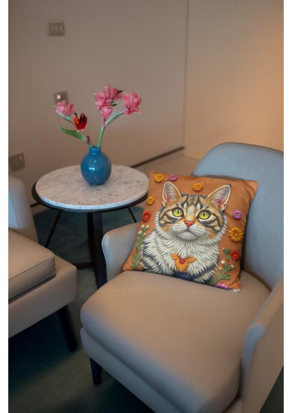 Embroidery DS21 Dijital Baskılı Kırlent Kılıfı fiyatları