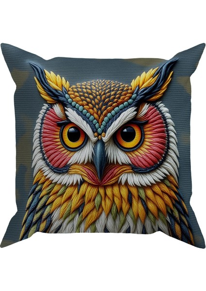 Embroidery DS23 Dijital Baskılı Kırlent Kılıfı