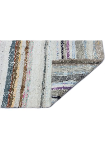 Girit Bej Çizgili Yün Modern Desenli Yün Hav Toz Vermez Leke Tutmayan Salon Yolluk Mutfak El Dokuma Halı fiyatları