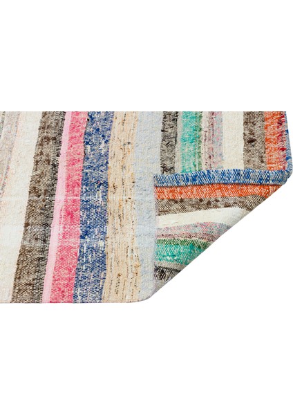 Teselya Bej Çizgili Yün Modern Desenli Yün Hav Toz Vermez Leke Tutmayan Salon Yolluk Mutfak El Dokuma Halı fiyatları