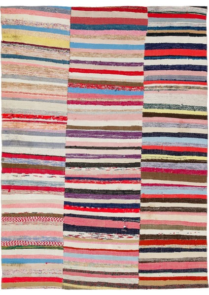 Iskece Bej Patchwork Yün Modern Desenli Yün Hav Toz Vermez Leke Tutmayan Salon Yolluk Mutfak El Dokuma Halı