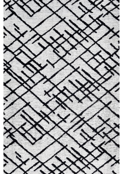 Geometrik Krem Pamuk Daire Modern Desenli Pamuk Makinada Yıkanabilir Hav Toz Vermez Leke Tutmayan Kaymaz Taban Dijital Makine Baskı Salon Yolluk Mutfak Halı