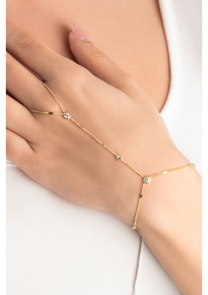 Italyan Minimal 18 Ayar Sarı Altın Kaplama 19 cm Gümüş Şahmeran fiyatları