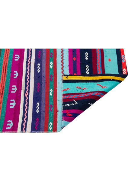 Teselya Bej Çizgili Yün Modern Desenli Yün Hav Toz Vermez Leke Tutmayan Salon Yolluk Mutfak El Dokuma Halı fiyatları