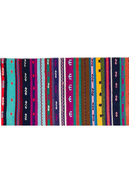 Teselya Bej Çizgili Yün Modern Desenli Yün Hav Toz Vermez Leke Tutmayan Salon Yolluk Mutfak El Dokuma Halı fırsatları