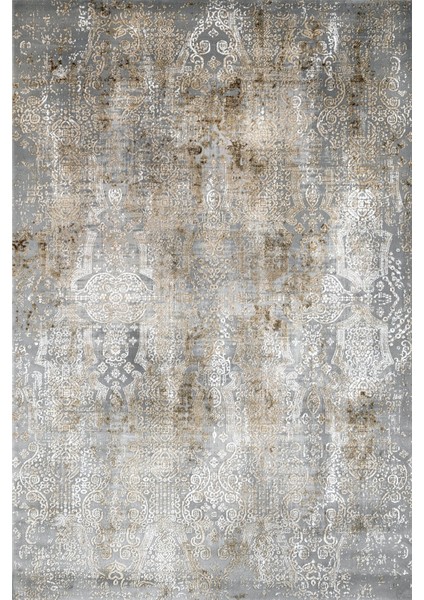 Gold Klasik Etnik Modern Desenli Pamuk Makinada Yıkanabilir Hav Toz Vermez Leke Tutmayan Kaymaz Taban Dijital Makine Baskı Salon Yolluk Mutfak Halı