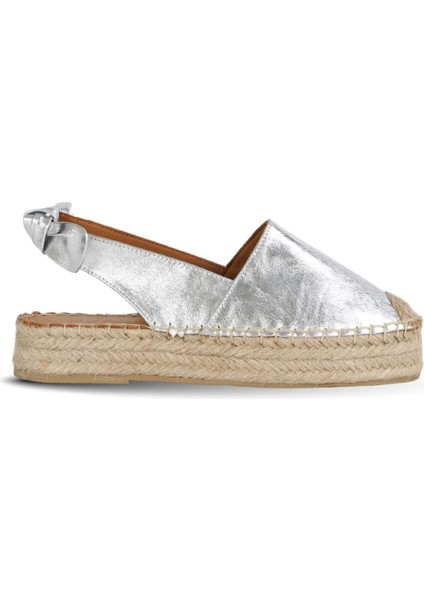 Lame Deri Kadın Espadril Sandalet 14WS72100 14WS72100